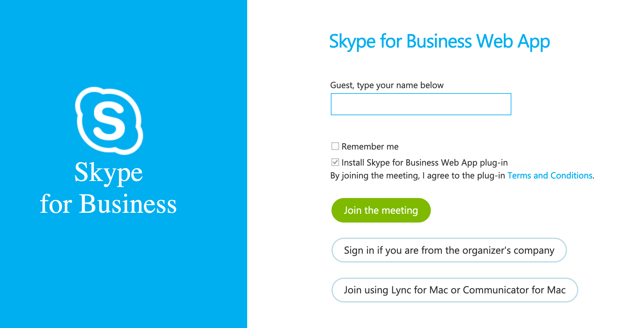 send picture skype for business mac